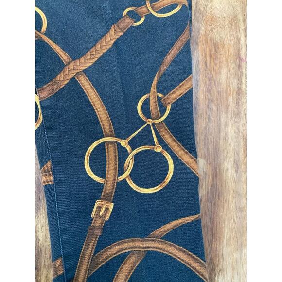 Lauren Ralph Lauren Women's Bridle Belting Equestrian Modern Skinny Jeans Size10 - Picture 4 of 6